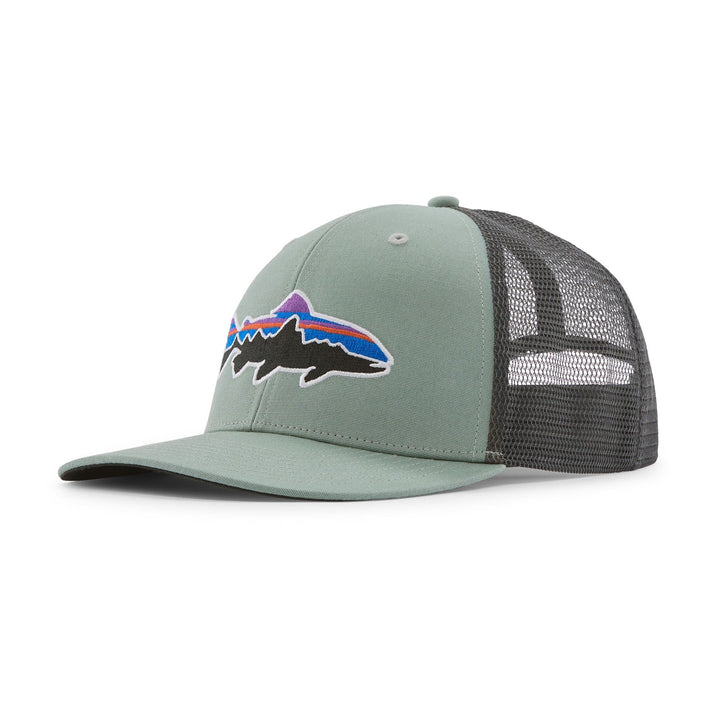 Patagonia Fitz Roy Trout Trucker Hat - Cover Green