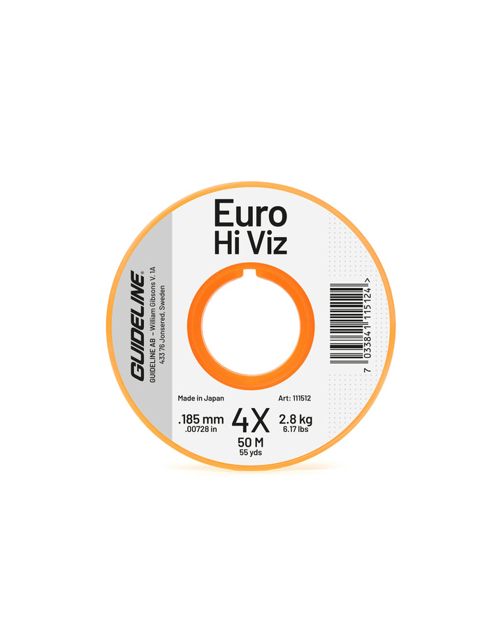 Guideline Euro Hi-Viz Monofilament 4X