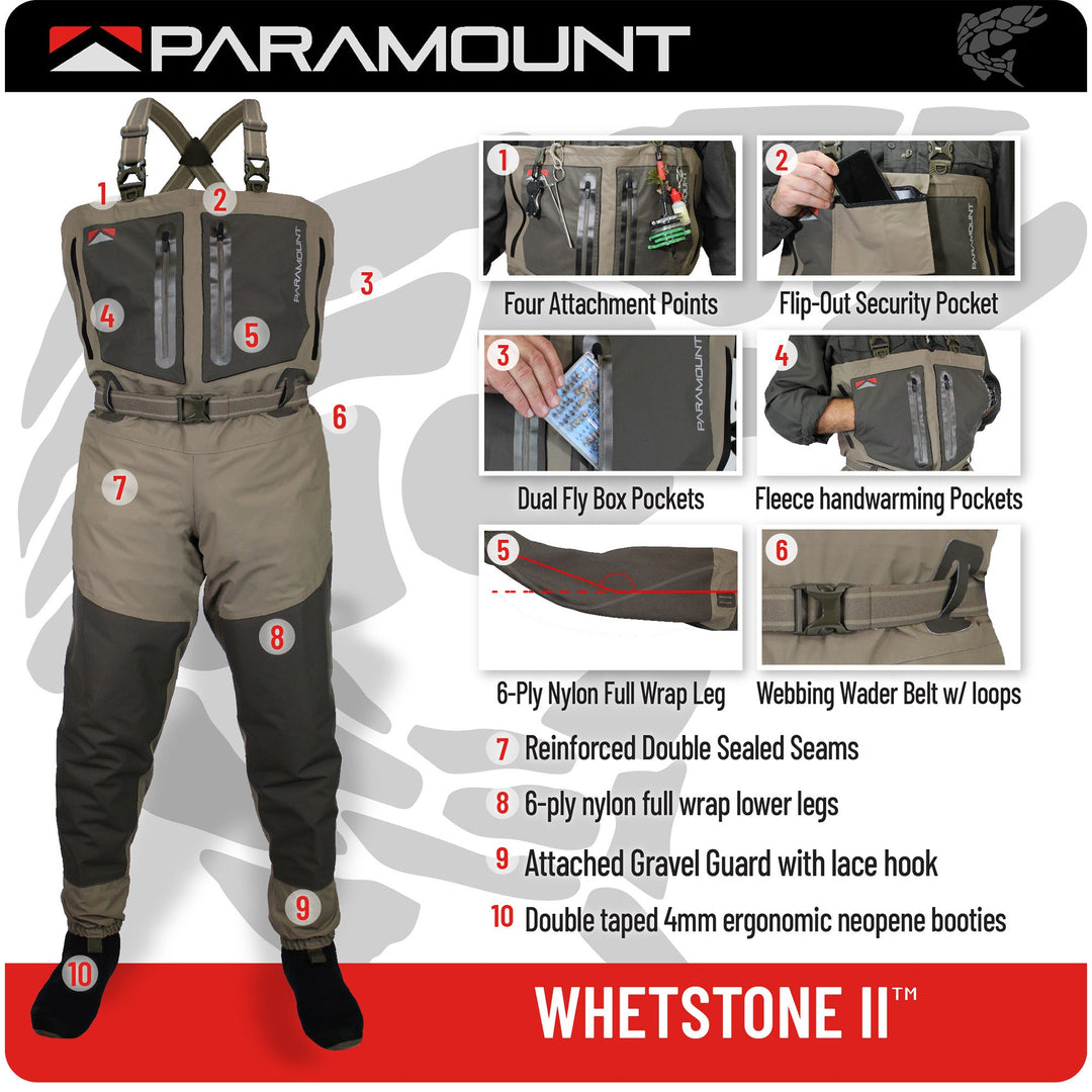 Paramount Whetstone II Chest Wader