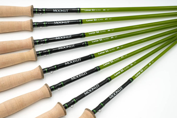 Moonlit Lunar S2 Glass Fly Rod