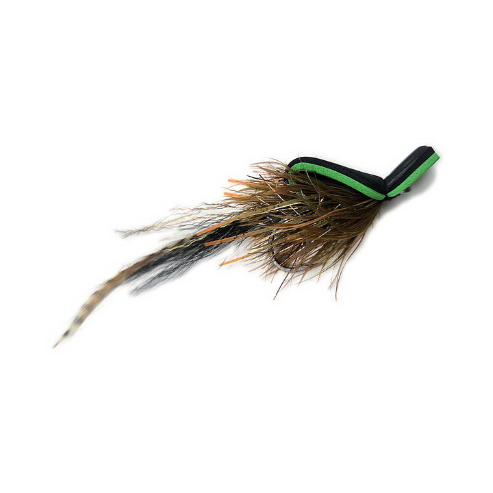 Sam's Gurgler in olive and green foam