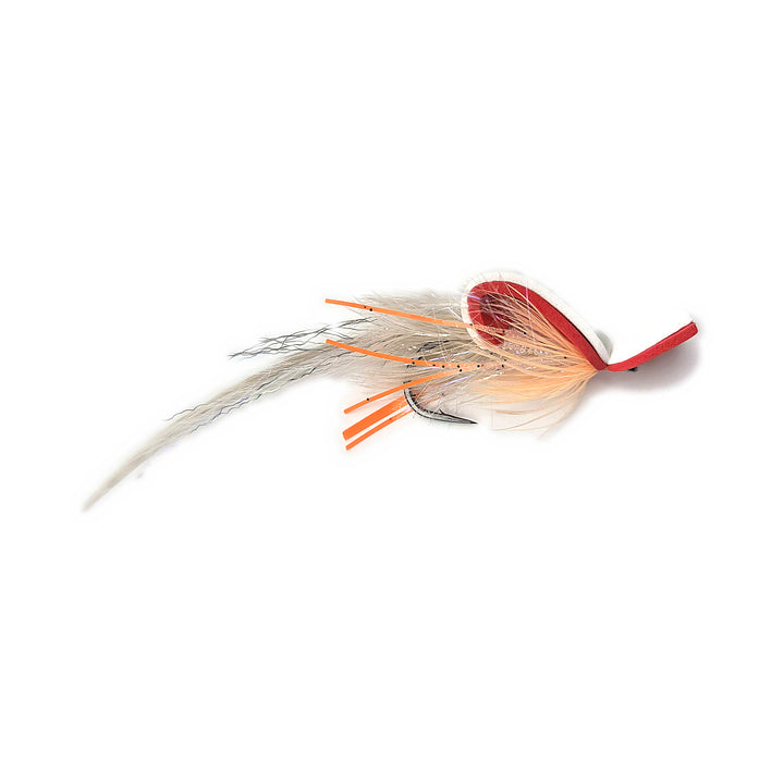 Sam's Gurgler in white and red foam