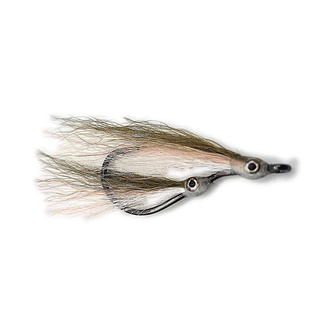 Schoolie - two baitfish on a single hook
