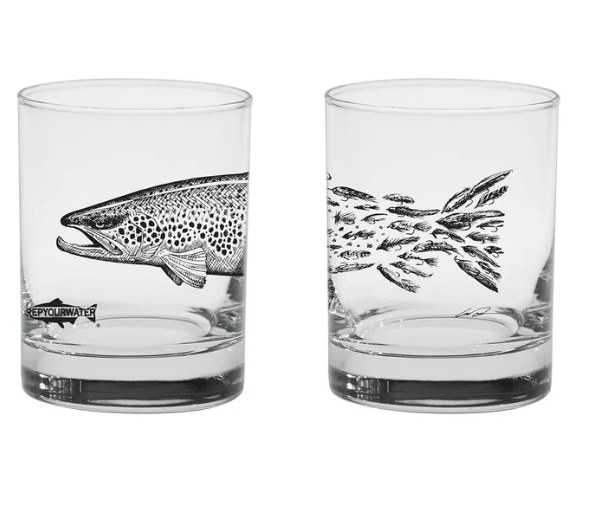 RepYourWater Old Fashioned Glass