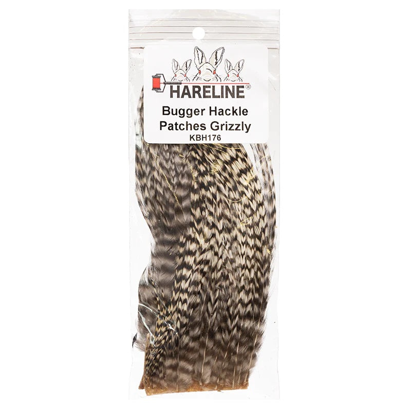 Bugger Hackle Patches