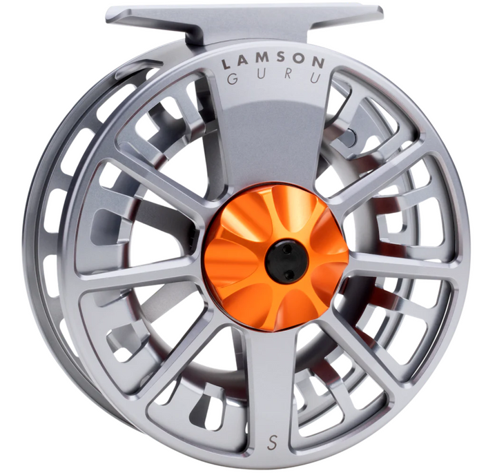 Lamson Guru Blaze orange drag nob