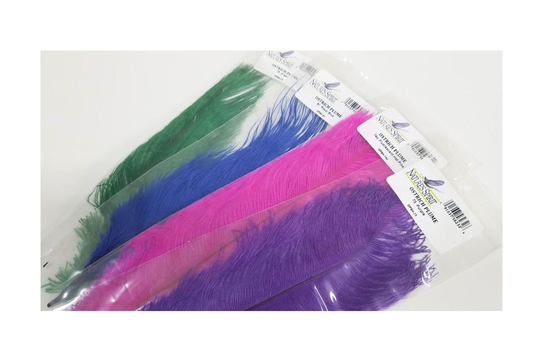 Ostrich Plume 10-12" (Nature's Spirit)