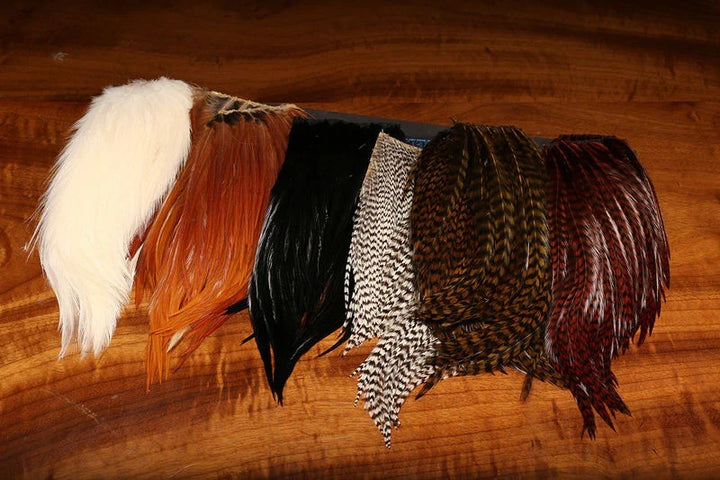 Bugger Hackle Patches