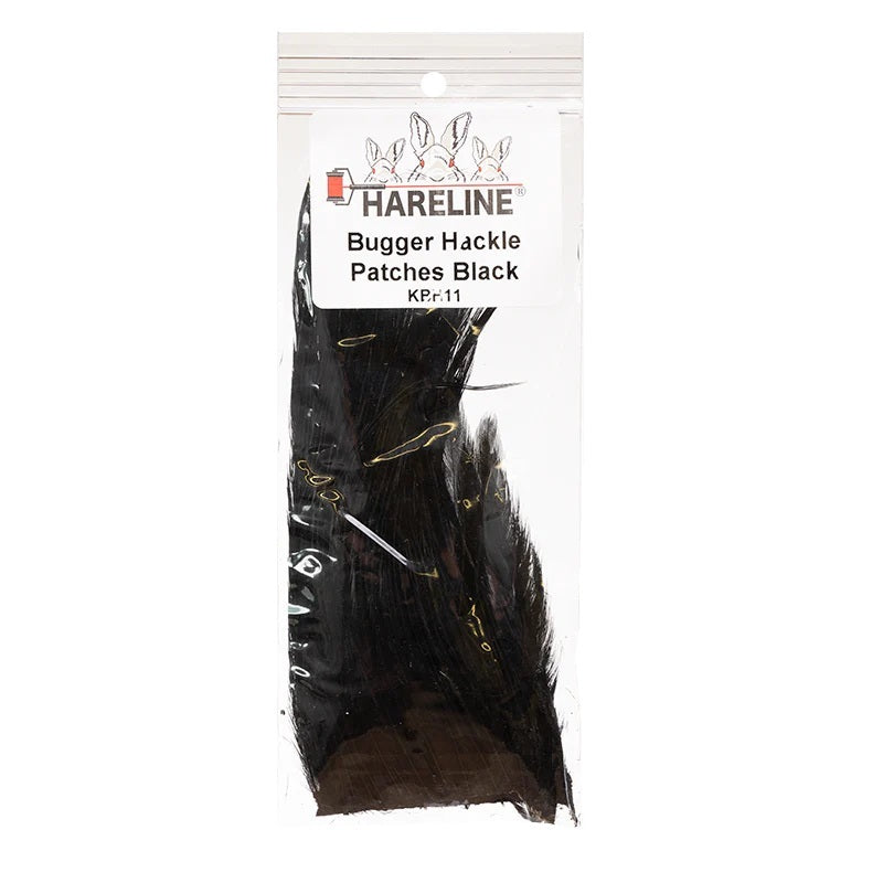 Bugger Hackle Patches
