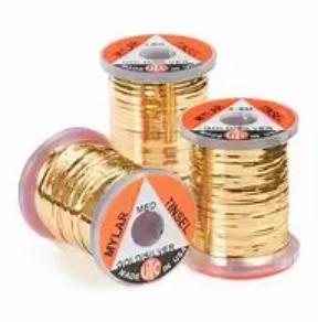 Flat Mylar Tinsel, spooled