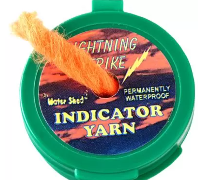 Lightning Strike Indicator Yarn Single
