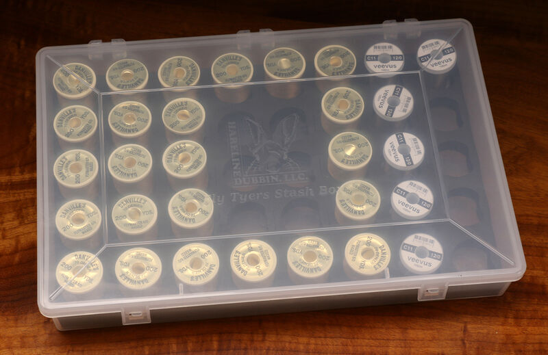 Fly Tyers Thread / Spool Stash Box