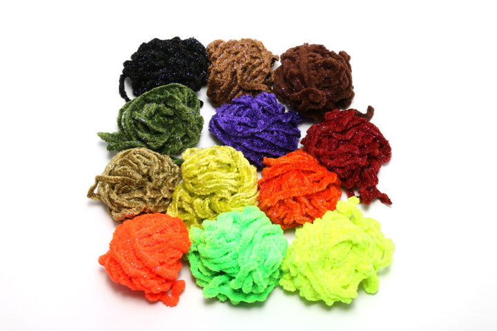 Woolly Bugger Tinsel Core UV Rayon Chenille