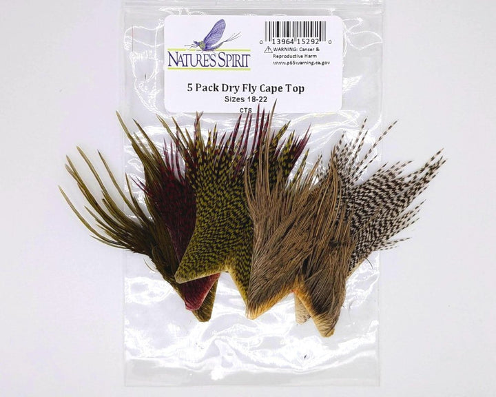 Genetic Dry Fly Hackle