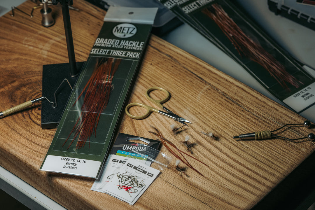 Metz Graded Hackle - Select 3 Pack