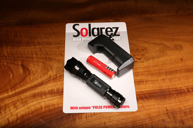 Solarez High Output UVa Flashlight With Battery and Charger Resinator Kit