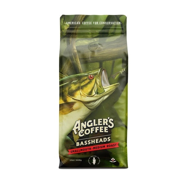 Angler's Coffee Bassheads Smallmouth Blend Medium Roast