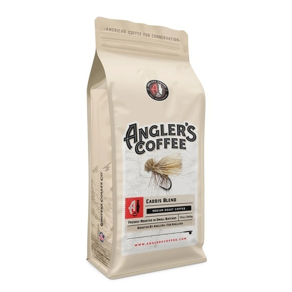 Angler's Coffee Caddis Blend Medium Roast - 12oz