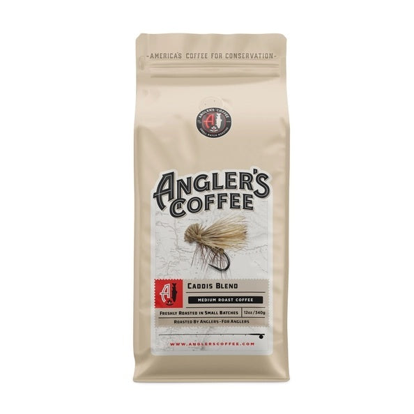 Angler's Coffee Caddis Blend Medium Roast - 12oz