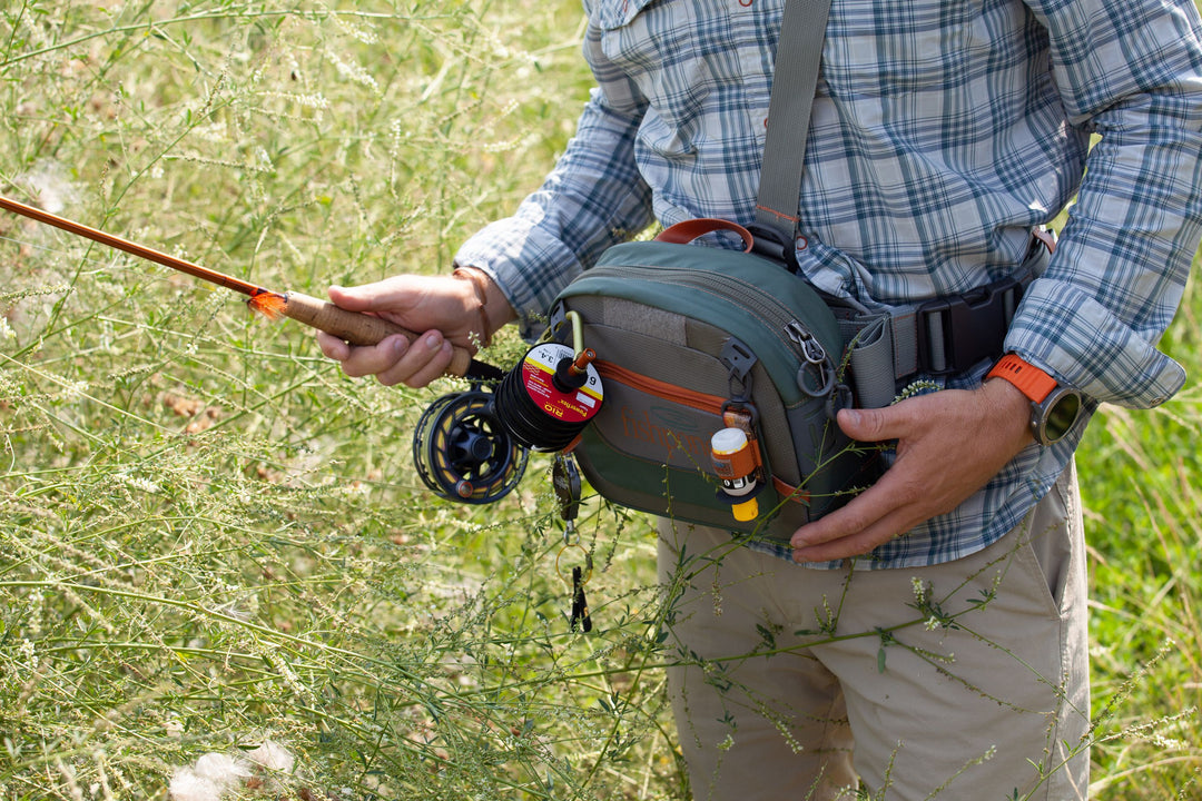 Fishpond Switchback 2.0 Wading System - in use